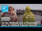 Bénin : le lac Nokoué mis à l'honneur pour le festival Fescan Ganvié • FRANCE 24