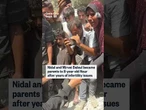 Gaza parents discover their only child has been killed in an Israeli airstrike