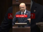 Matecki WSTRZĄSA Sejmem! „Będę taką osobę nazywał ZDRAJCĄ!”