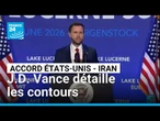 REPLAY - J.D. Vance dévoile les points clés de l’accord en discussion avec l’Iran