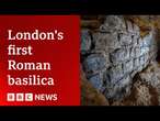 London's first Roman basilica found under office basement | BBC News