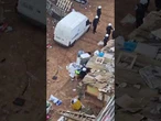 La Guardia Urbana desaloja el poblado de chabolas del barrio de Vallcarca