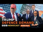 What is Donald Trump hoping to get from this NATO summit? | BBC Newscast