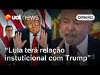 Lula terá com Trump relação semelhante à de Milei, acredita governo | Tales Faria