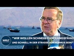 MILITÄRMISSION: Bundeswehr stationiert Schiffe für möglichen Einsatz in der Straße von Hormus!