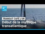 Coup d'envoi de la Transat Café l’Or : Armel Le Cléac’h Sébastien Josse veulent conserver leur titre