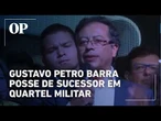 Petro barra posse de sucessor em quartel e eleva tensão política na Colômbia