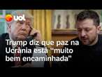 Trump e Zelensky conversam por chamada e consideram conversa ‘muito boa’ e ‘franca’