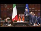 Tajani chiede in Aula un minuto di silenzio per le vittime palestinesi a Gaza