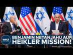 KRIEG IN NAHOST: Netanjahu besucht USA! Israelischer Premier trifft Noch-Präsident Biden!