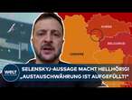 KURSK OFFENSIVE: Russland evakuiert Gebiete! Ukraine-Präsident Selenskyj spricht von Tauschwährung!