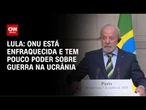Lula diz que guerra entre Rússia e Ucrânia é "insanidade mental" | CNN NOVO DIA