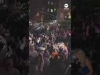 Celebrations break out in NYC as Knicks clinch NBA Finals