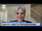 Green Party candidate Jill Stein on third party election influence