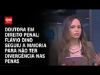 Flávio Dino seguiu a maioria para não ter divergência nas penas, explica especialista | PRIME TIME