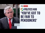 Starmer has 'decisions to make' on winter fuel, former PM Gordon Brown says