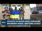 BLAMAGE FÜR PUTIN: Ukrainer rücken in Russland voran! Sicherheitsrisiken für AKW Kursk?