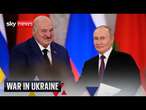 Live | Vladimir Putin and Alexander Lukashenko hold news conference