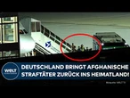 ABSCHIEBEWELLE: Deutschland schickt Verurteilte zurück! Charterflug mit Afghanen sorgt für Debatten!