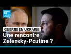 Ukraine : Volodymyr Zelensky adresse une lettre ouverte à Vladimir Poutine • FRANCE 24