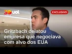 Gritzbach delatou empresa que negociava com alvo dos EUA; veja vídeo