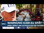 FLUTKATASTROPHE IN TEXAS: Trump reist ins Krisengebiet – Warnsystem löst heftige Schulddebatte aus!