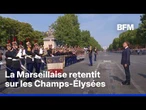 14-Juillet: la Marseillaise retentit sur les Champs-Élysées