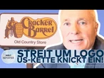 USA: Logo-Streit bei Cracker Barrel – Nach Trump-Attacke kehrt US-Kette zum alten Logo zurück!