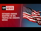 Distribuição das tropas Norte-americanas no Oriente Médio | CNN ARENA