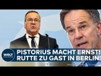 NATO-GIPFEL: Pistorius macht Ernst! Neue Regeln für Bundeswehr-Reservisten | Mehr Soldaten!