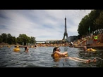 Les Parisiens nagent dans la Seine pour la première fois en 100 ans