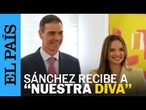 EUROVISION 2025 | Sánchez recibe a Melody en la Moncloa: "Le deseo la mejor suerte a nuestra diva"