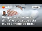 Uruguai aprova lei de eutanásia; Sakamoto: 'País prova que está muito à frente do Brasil'
