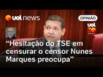 TSE reunido para julgar censura der Nunes Marques tomou a pior decisão: decidiu não decidir | Josias