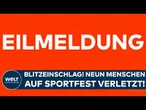 RASTATT: Blitzeinschlag! Neun Menschen auf Sportfest verletzt!