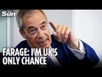 Nigel Farage: 'I'm broken Britain's LAST chance & it's puppet Starmer's fault'