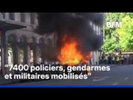 G7 à Évian: une manifestation sous haute surveillance est en cours à Genève en Suisse