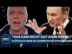 UKRAINE-KRIEG: "Das kam nicht gut an im Kreml!" Plötzlich war Wladimir Putin stocksauer!