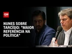 Nunes diz que Tarcísio é a “maior referência que temos hoje na política" | BASTIDORES CNN