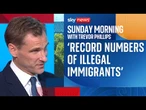 'Record numbers of illegal immigrants crossing the channel' says Shadow Home Secretary