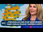 WETTER IN DEUTSCHLAND: Sonne bis Freitag – dann droht ein Tief mit Regen, Sturm und Gewittern!