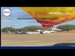 Low-flying hot air balloon slams into car in East Texas