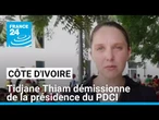 Côte d'Ivoire : Tidjane Thiam démissionne de la présidence du principal parti d'opposition