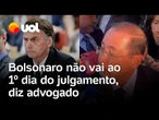 Defesa de Bolsonaro diz que ex-presidente não irá ao STF por questão de saúde: 'Ele não está bem'