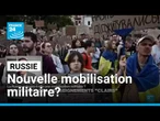 Impasse sur le front ukrainien : vers une nouvelle mobilisation militaire russe ? • FRANCE 24
