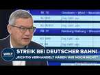 DEUTSCHE BAHN: Ausfälle und Verspätungen! GDL ruft zu Warnstreik in Deutschland auf!