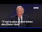 Guerre en Iran: pour Dominique de Villepin, "c'est le plus grand échec des États-Unis"