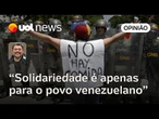 Brasil deve ajudar em mediação entre Venezuela e EUA, mas solidariedade é apenas ao povo | Sakamoto