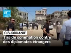 Israël reconnaît des tirs de sommation contre des diplomates étrangers en visite en Cisjordanie