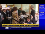 Vosges: suivez le déplacement de François Bayrou au comité interministériel des affaires rurales